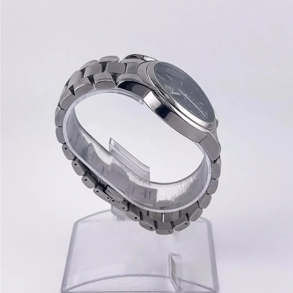ESQ Movado Excel Black / Stainless Steel ES.01.1.14.5540 #113 new battery